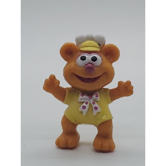 Muppet Babies Fozzie Kermit Miss Piggy 1986 Vintage PVC Figure Lot McDonalds Toy - Picture 3 of 12